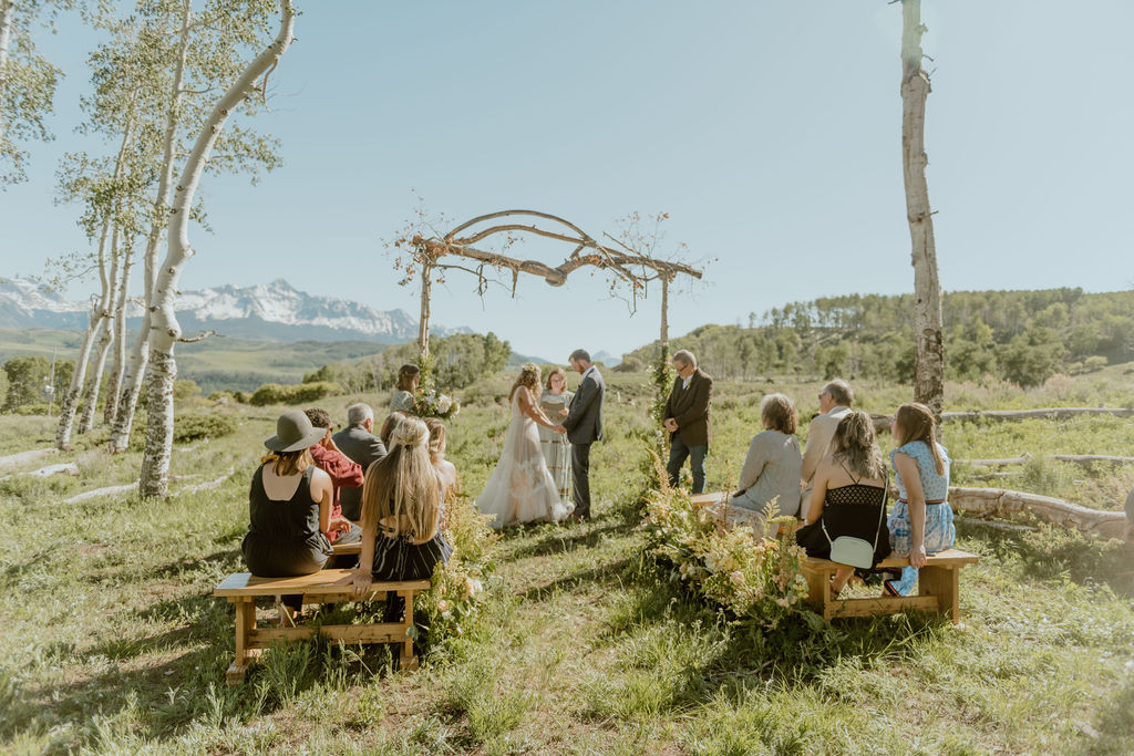 telluride colorado micro-wedding