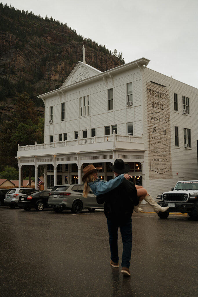 the western hotel september elopement 